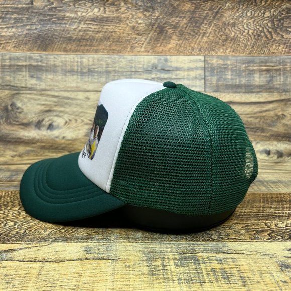 Midsommar Mens Trucker Hat Olive Green Snapback 2019 Cult Horror Movie A24 Cap - Picture 4 of 8